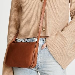 Madewell Simple Crossbody Bag in English Saddle